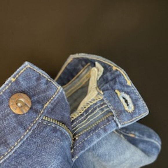 Women's BKE Demin, vintage Stardust Stretch flare jeans. Size 27 x 31 1/2 - Picture 9 of 13